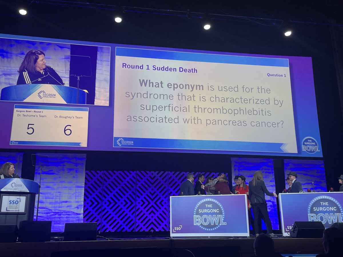 Team ⁦<a href="/DrJudyBoughey/">Judy Boughey</a>⁩  takes the cake in sudden death #SSO2024