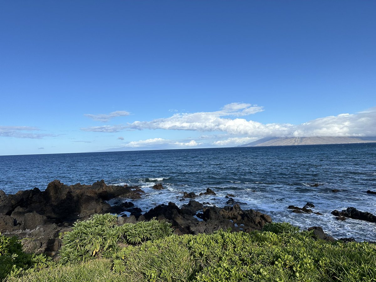 Excited to be in Maui! What a great view! #Peak24