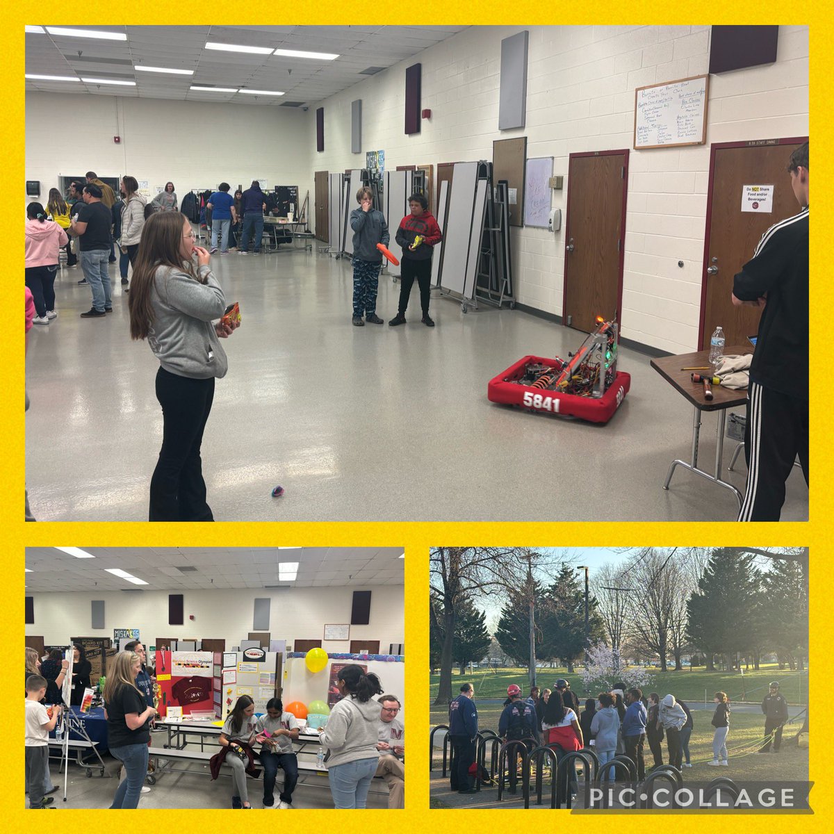 Ending term 3 with STEAM night at Monocacy Middle! TY to all those that came to show our students so many cool things from music to robotics to fire fighters and 4H. @FCPSMaryland #TeamMonocacy