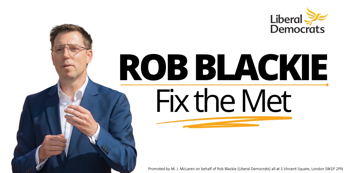 EnfieldLiberal's tweet photo. This week @LibDems candidate @robblackie launched his campaign to be #MayorOfLondon.

Rob &amp; @LondonLibDems top priority is to #FixTheMet.

Full story in @EnfieldDispatch here:
https://t.co/msroNb2TTy

#Rob4London #VoteLibDem https://t.co/W49CpNH56K