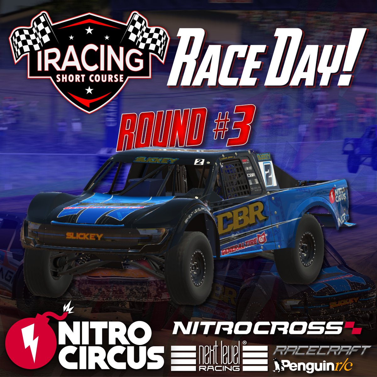 The boys are going racing! @Connor_Barry_2 & @jakob_rafoss are ready to go for Round 3 of the @iRacingshort 2024 National Series! Make sure to tune in live tonight at 6:00pm PT! #NitroCircus