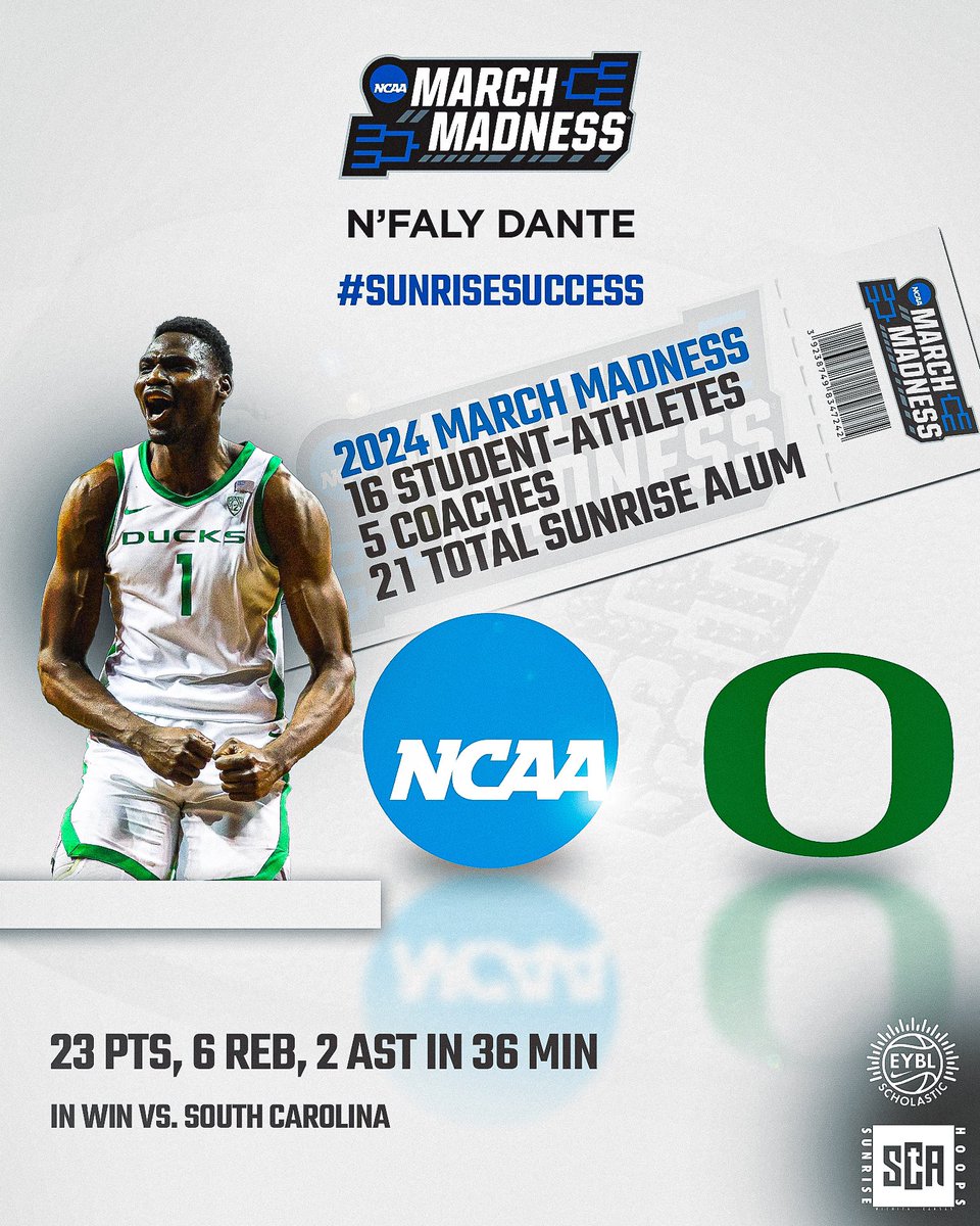 Big Man💪 @nfaly_dante12 @OregonMBB #SunriseSuccess #RiseUp #MarchMadness 🦬