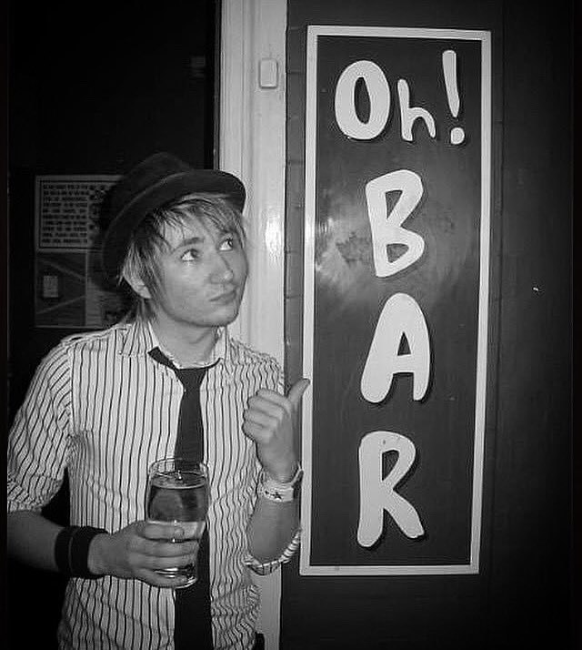 This just popped up!! 17 years ago, outside Camden’s Oh! Bar, before my old band played there. I think it’s called The Blues Kitchen now.