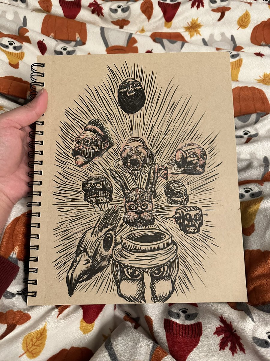 bruzed's tweet photo. Random heads in perspective! Sketching with pens and a pencil
.
.
.
#art #drawing #artist #sketch #sketchbook #pendrawing #penandink #gelpen #gelpendrawing #pencil #pencildrawing #heads #floatingheads https://t.co/TlI5c9JP3i