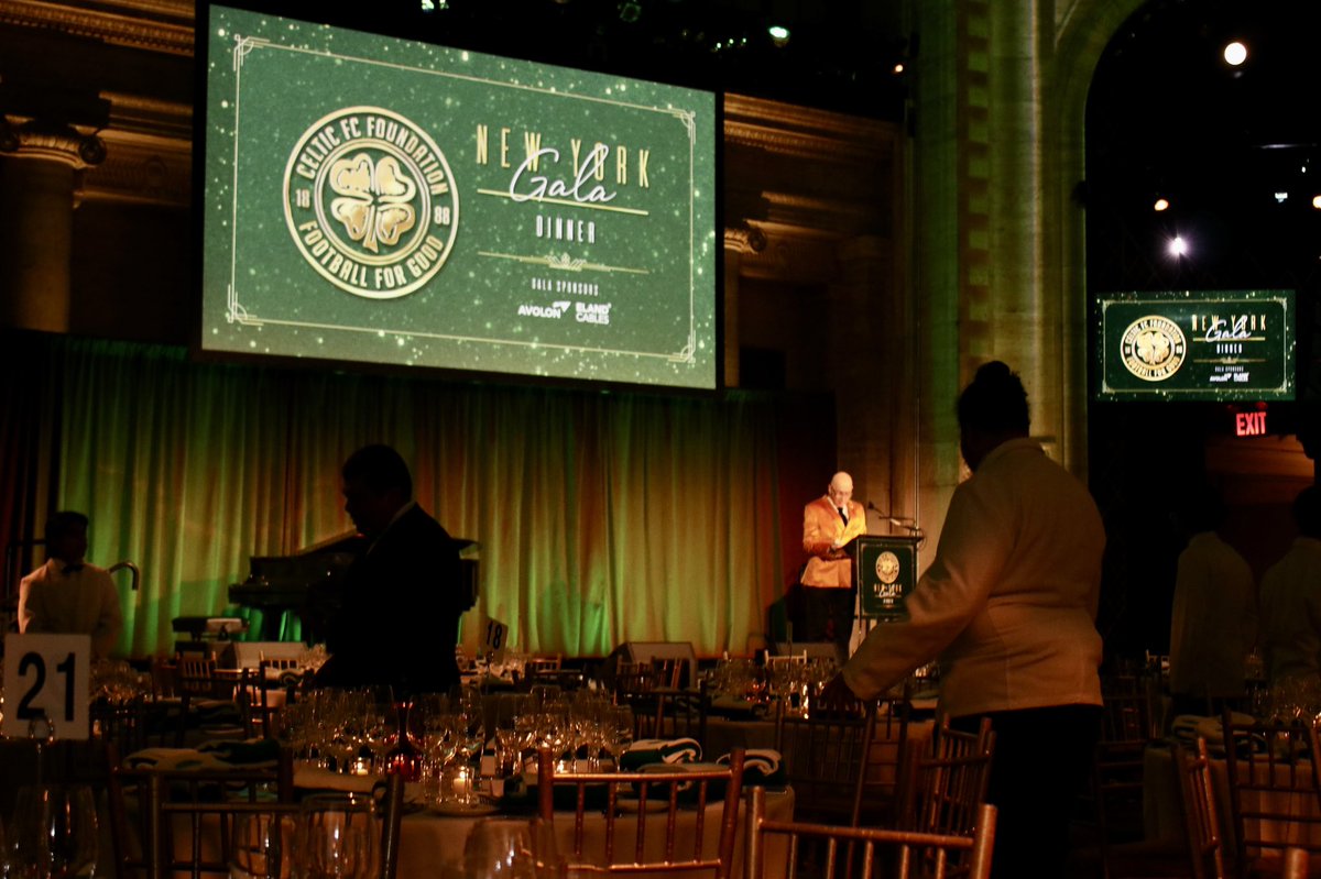 What an absolute privilege it is to be back here in Manhattan for our Annual New York Gala Dinner 🇺🇸🍀 @CelticFC | #NYGala2024 🗽