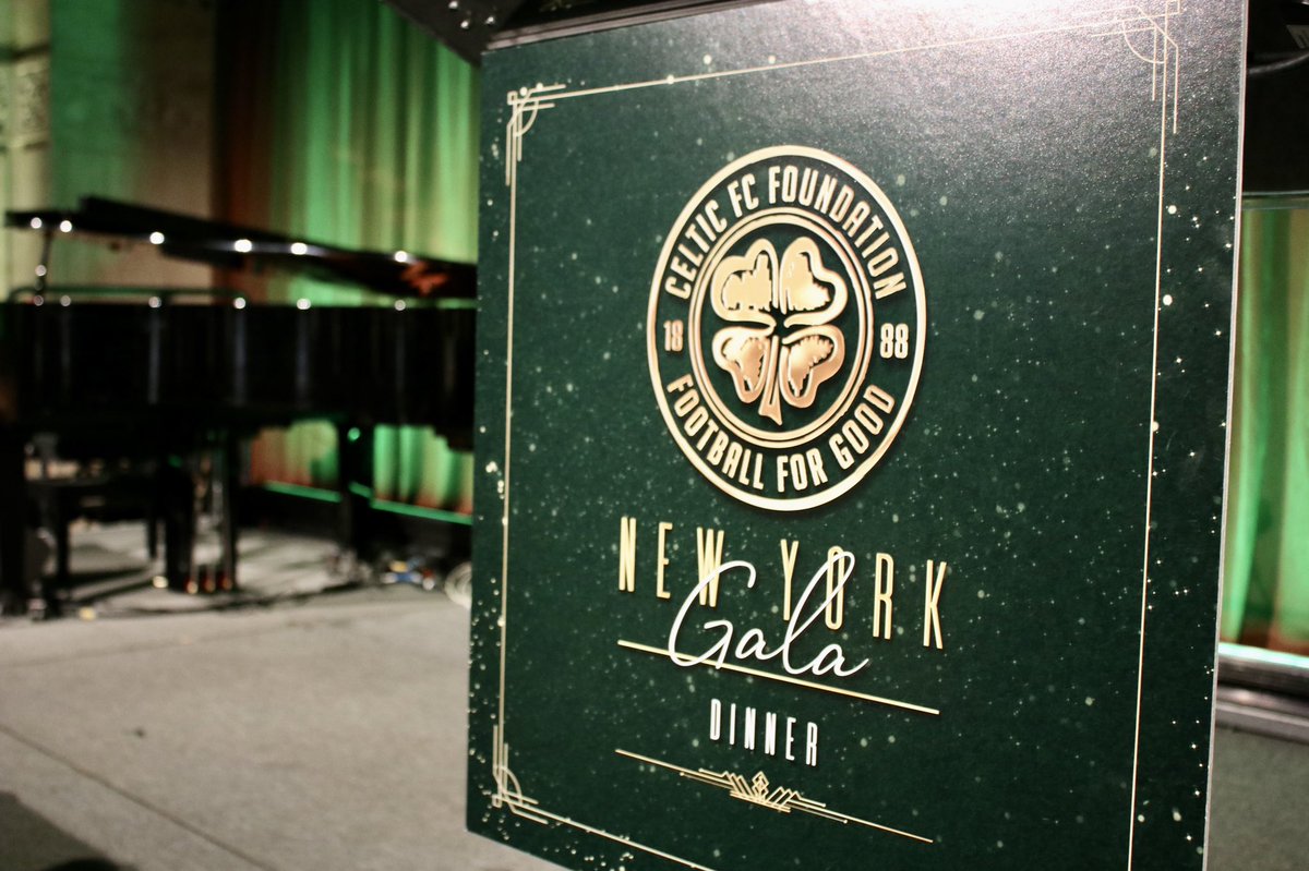 FoundationCFC's tweet photo. What an absolute privilege it is to be back here in Manhattan for our Annual New York Gala Dinner 🇺🇸🍀 

@CelticFC | #NYGala2024 🗽 https://t.co/RkFt0voNr5