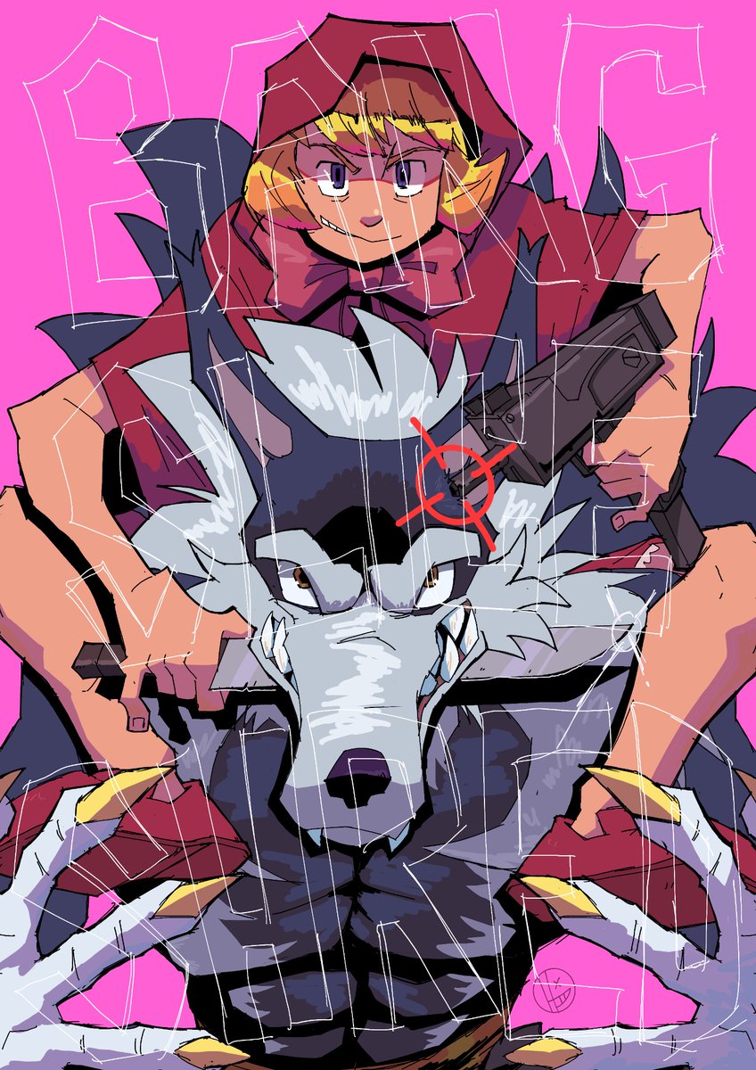 「I've been liking Darkstalkers a lot, so 」|Riggoのイラスト