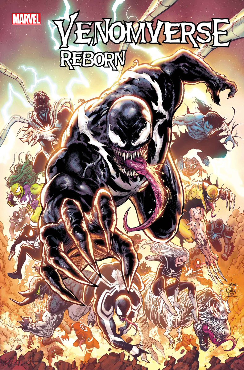 EvanFilarca's tweet photo. INSOMNIAC VENOM RETURNS!!! So cool to see @Christosgage include Venom from Marvel’s Spider-Man 2 &amp; incorporate him within the new Venomverse Reborn comic event, where he’ll be taking on Knull DURING the events of the game! Very interested to see where this story will go! 🕷🔥 https://t.co/casjzFRSqP