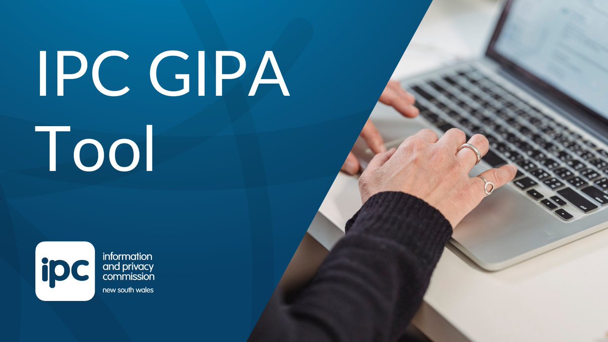 The IPC GIPA Tool provides functionality for agencies to create and manage their GIPA applications and is provided by the IPC to support agencies to comply with the GIPA Act. Familiarise yourself with the tool here: bit.ly/GIPATool