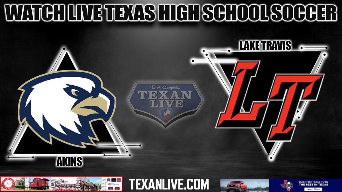WATCH THIS BOYS SOCCER MATCH LIVE Akins vs Lake Travis Friday 3/22/2024 @Ramirez_Reports on the call Coverage Begins at 7:45pm For the Live Link Click Here: bit.ly/4951nnE