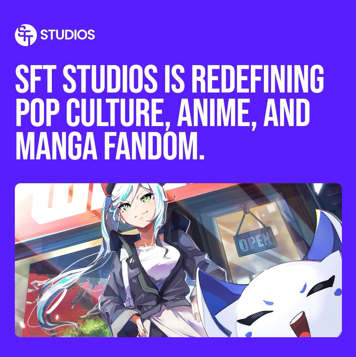 We just refreshed the studio website.
sftstudios.xyz

Check it out to get a sense of what we're working on. 

Additionally, if you’re thinking about getting a Studio [Genesis] Pass on <a href="/MagicEden/">Magic Eden 🪄</a>, you'll find summarized details about it on the VIP page here.