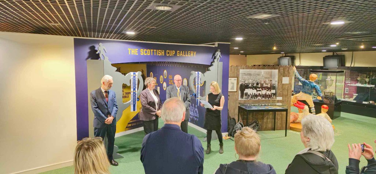 Happy #WorldPoetryDay @HampdenPark and @hampdenbowling I love bringing poetry to new and unexpected places and was delighted to celebrate 150 years of the Scottish Cup with poetry, stories and a new exhibition. What a great privilege to be part of the celebrations @Hampdeners