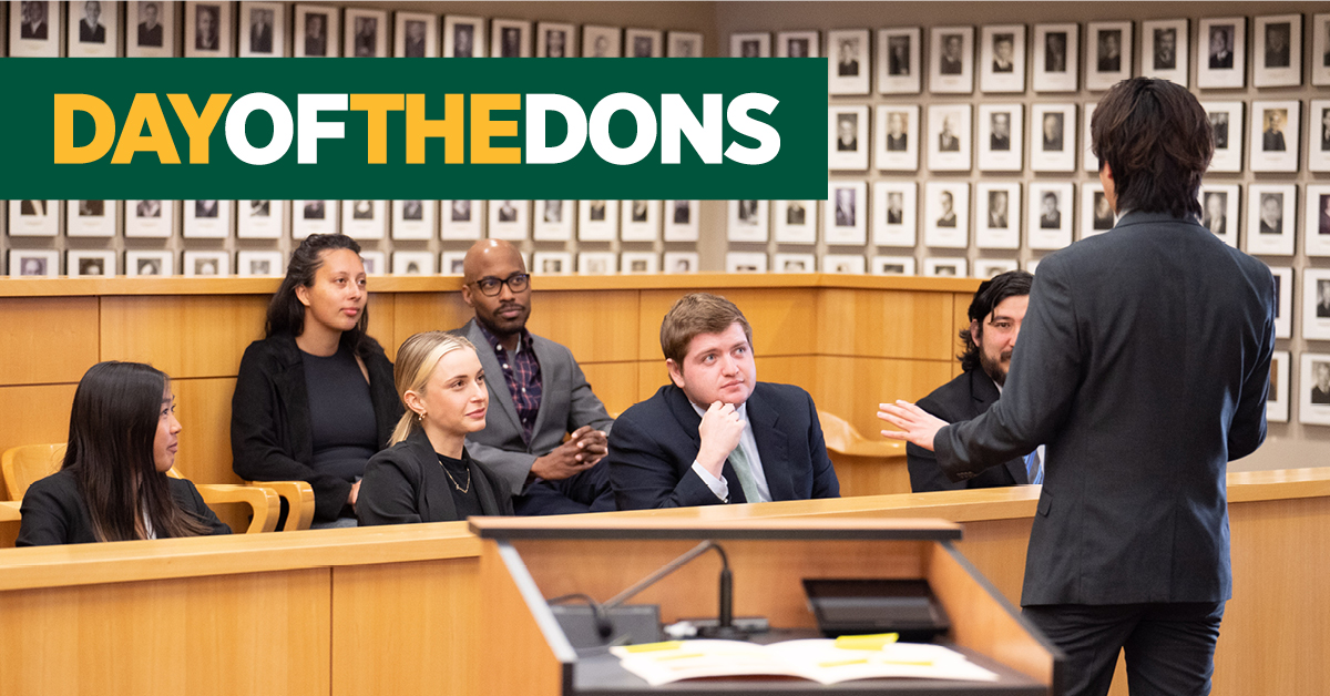 We've reached our #DayoftheDons goal of 125 donors! ANNOUNCING an additional challenge gift! If 20 more donors contribute before midnight tonight, Dean @SFreiwald will donate $5,000 to Law Scholarships Fund. Help us reach this next hurdle and give today: usfca.edu/usflawdotd