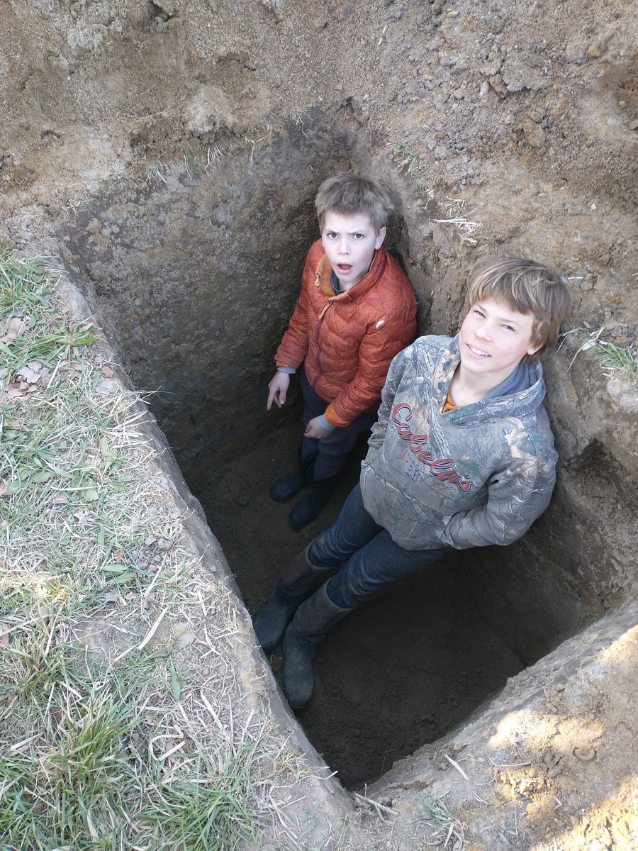 Farm kid version of the movie 'Holes' ☹️