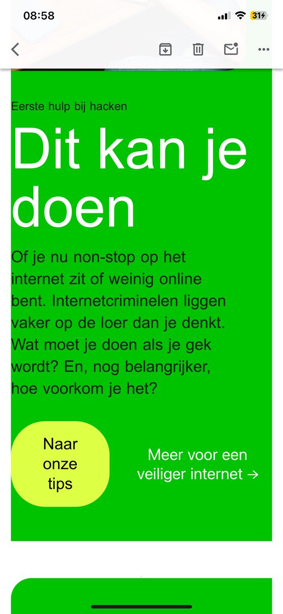 Tips van ⁦<a href="/KPN/">KPN</a>⁩ tegen hacken. Een eindredacteur zou geen overbodige luxe zijn.