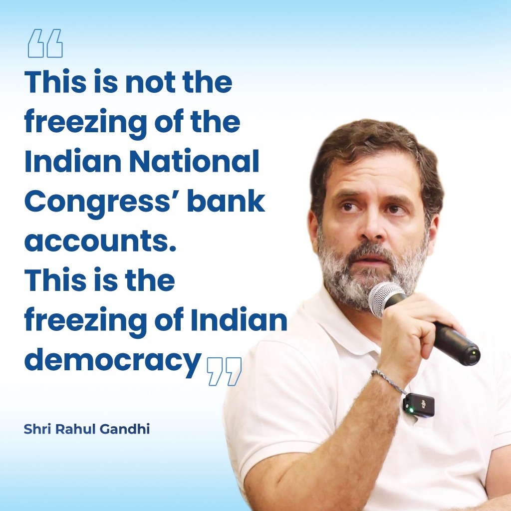 @RahulGandhi डरा हुआ तानाशाह एक मरा हुआ लोकतंत्र बनाना चाहता है।

#DemocracyNotAutocracy #democracyUnderAttact