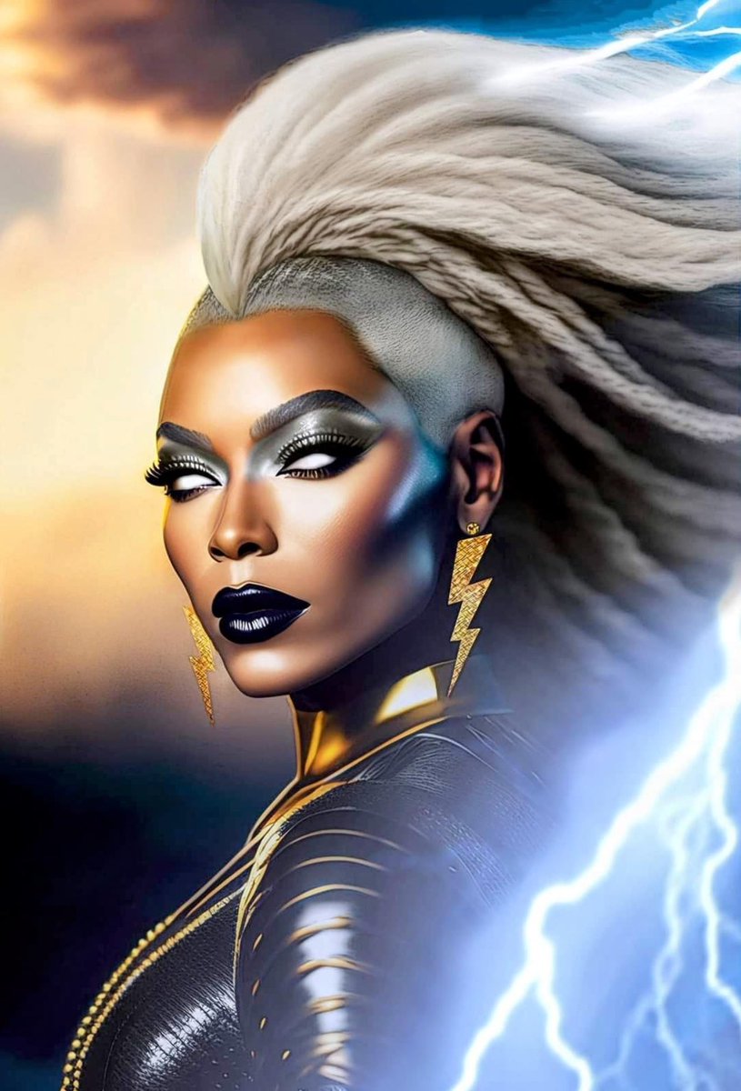 Saw this wanted to share it - from FB Weather Witch .  Angela Bassett as Storm . #Storm #AngelaBassett