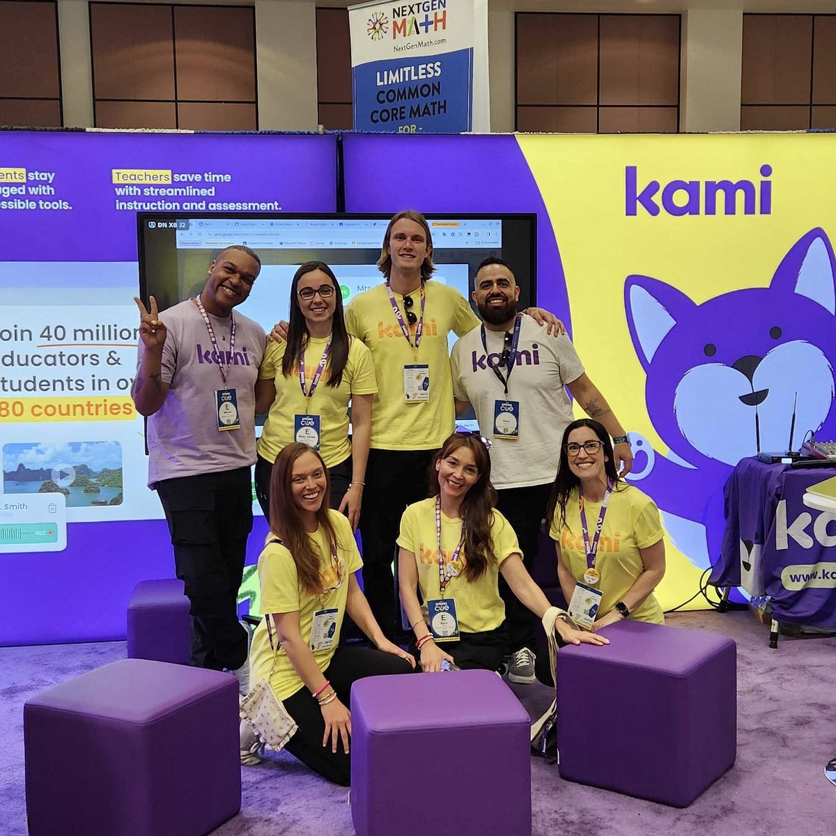 We're kicking off Spring CUE 2024 in style 🪄 Come say hi to Marcus, Belsa, Kaitlyn, Brad, Marie, Steve, and Allison at booth 211 👋 #SpringCUE @cueinc