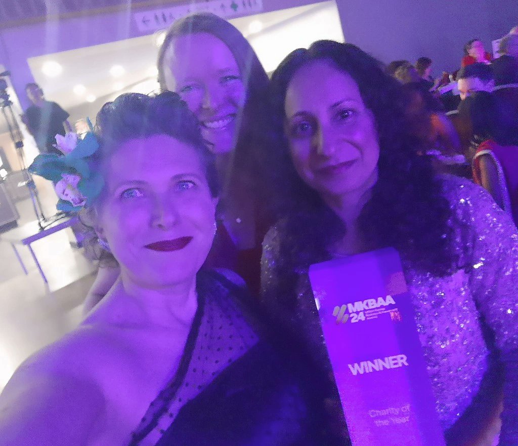 We've won #Charityoftheyear for the @MK_BAA awards 2024 for our #safetyeducation work! We're so proud of our team and volunteers and the impact they make everyday. Fantastic to share our success with our partners @Bucksfire @ThamesVP @DriveInsured