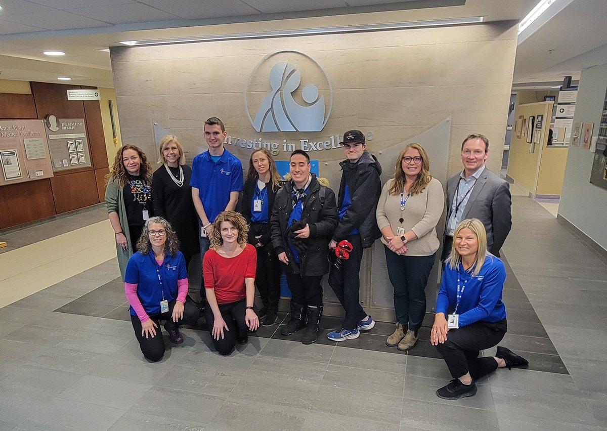 wcdsbspecialed's tweet image. What an amazing day! Thank you so much @ProjectSEARCHHQ for the incredible visit to Waterloo Region Project SEARCH today! @WaterlooCDSB @StMarysGenHosp @KWHabilitation