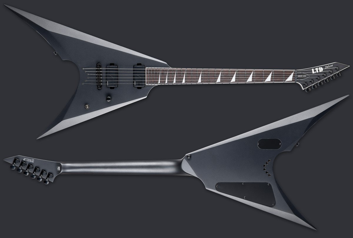 Who's going to win the LTD Deluxe Arrow-1000NT? Neck-thru-body, recessed TonePros bridge, stainless steel frets, Fishman Fluence Modern Humbucker pickups. Open worldwide, no purchase necessary. WHAT ARE YOU WAITING FOR? Let's gooo! espguitars.com/pages/arrow-10…