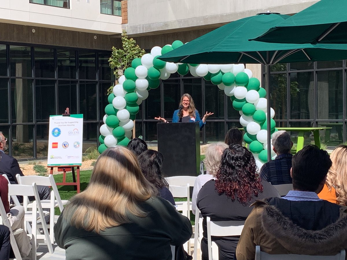 Today, we celebrated the grand opening of Blossom Valley Senior Apartments, a 147-unit development. Blossom Hill Senior Apartments will provide amenities such as a community room, courtyard and terrace outdoor spaces, fitness room, and onsite laundry. #Housing #SanJose