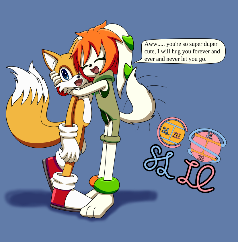CultureIzumi's tweet photo. Milla thinks Tails is super cute and so much hug him forever.
Art was done by me Skye Izumi
#SonicTheHedgehog #freedomplanet #MilesTailsPrower #millabasset #tailsandmilla #tailsxmilla #taila #sonicfanart #FreedomPlanetFanart https://t.co/EgPcgpKTbO