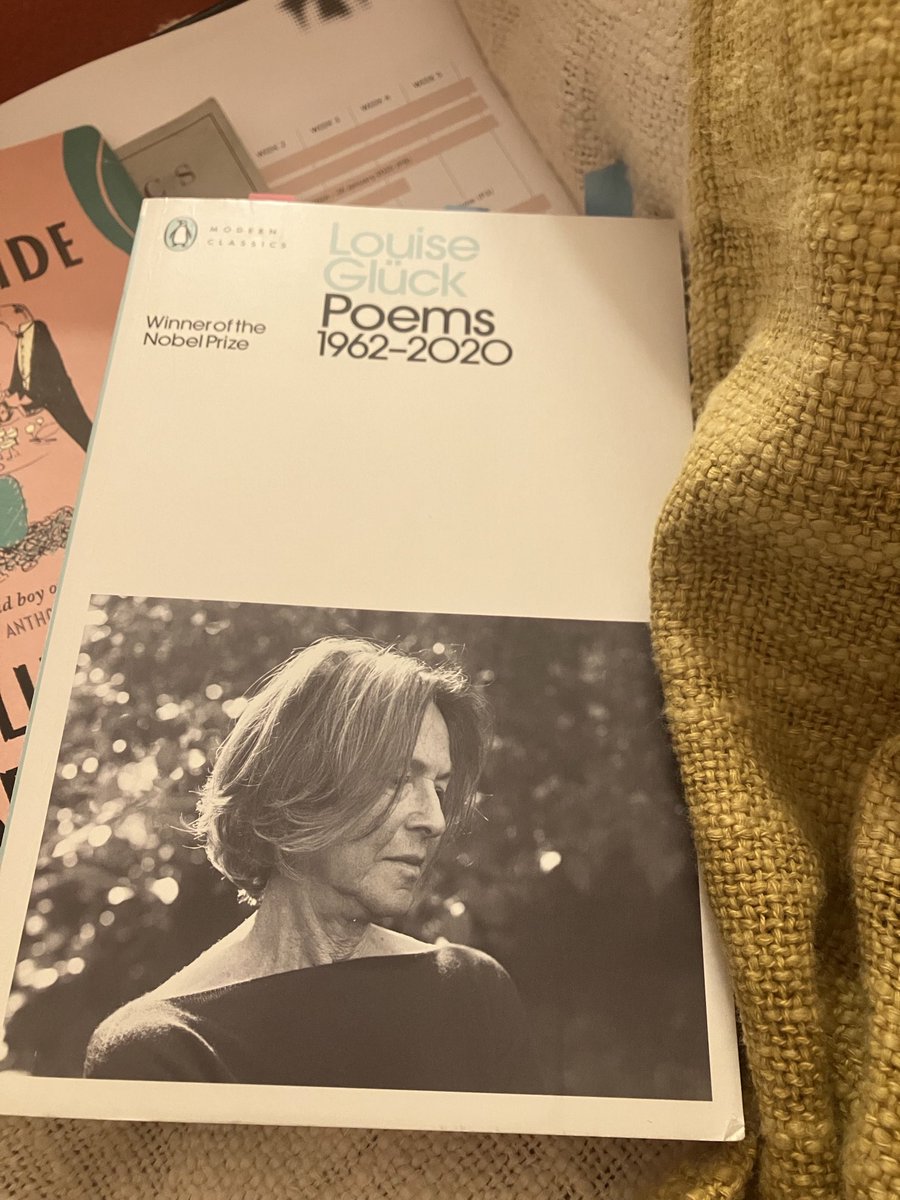 Hist_Geographer's tweet photo. Revisiting poems by Louise Gluck on #worldpoetryday https://t.co/XBXFaNA4cM