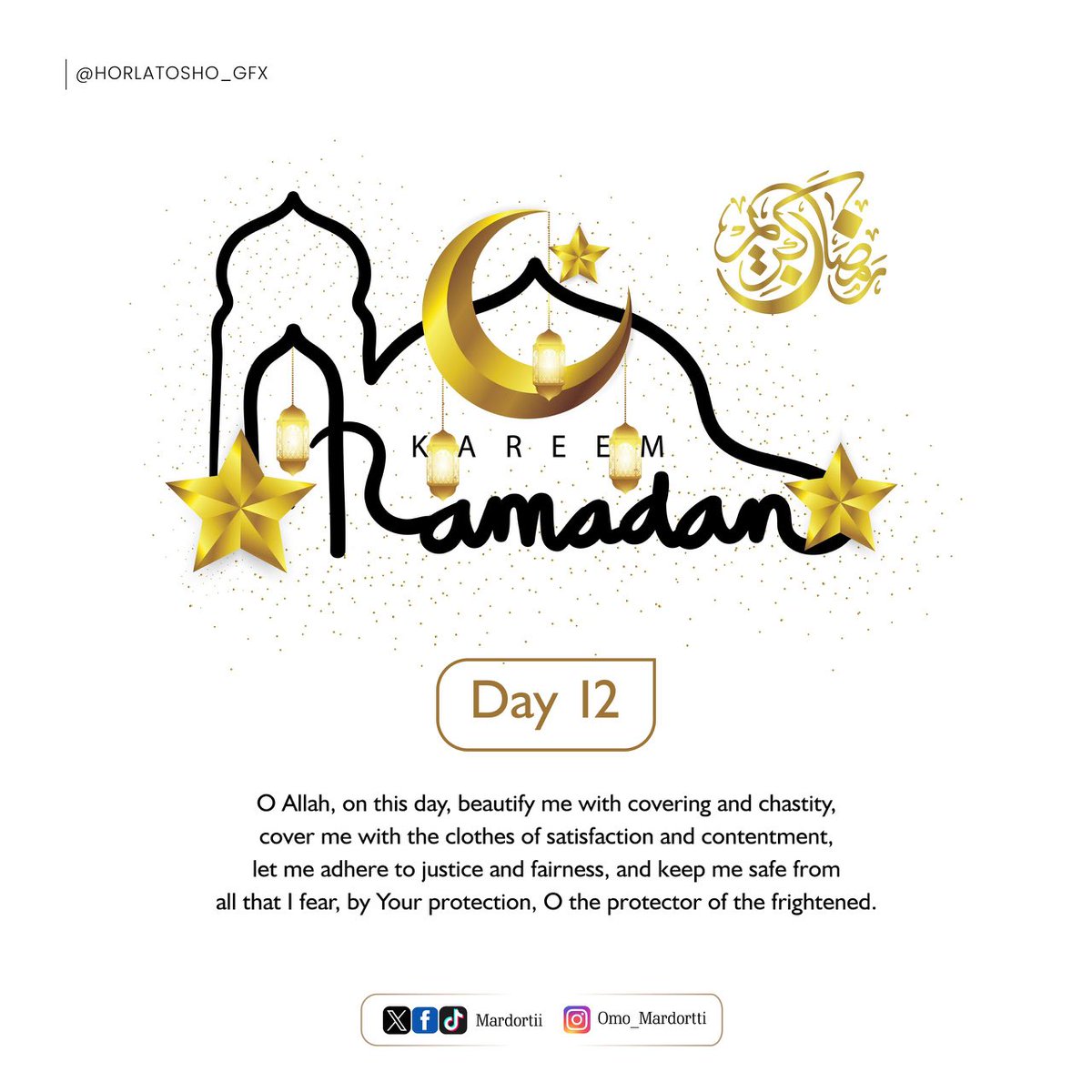 mardortii's tweet image. #RamadanKareem  
#Secondbatch
#Day12