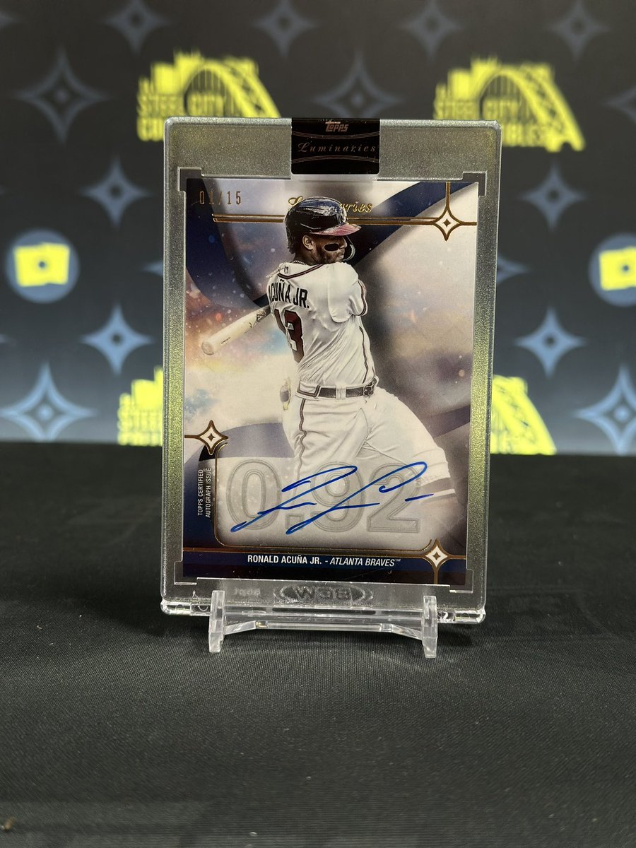 2023 TOPPS LUMINARIES Ronald Acuna JR 2023 Topps Now #791 Ronald