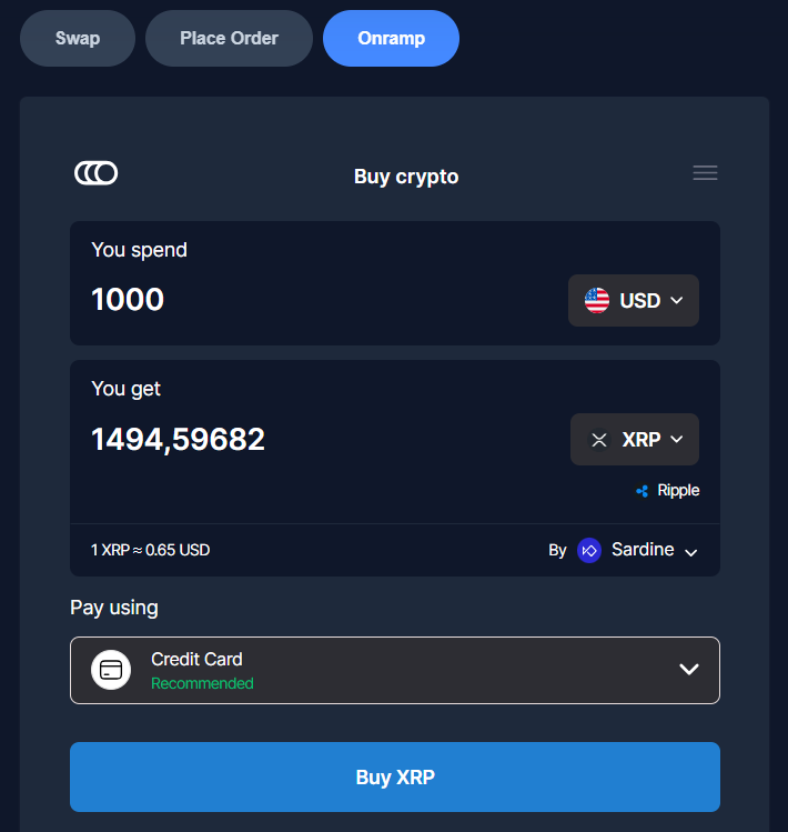AnodosFinance's tweet photo. As we are preparing for tomorrow's AMM launch, we are also very excited to announce that the fiat-to-crypto onramp is now live on AnodoSwap. No need to use centralized exchanges or multiple platforms anymore. All you need is Anodos. 
Our integration offers:
▶️ Global onramp coverage 
▶️ Aggregation of the top 20 onramp providers
▶️ 130+ payment methods globally
▶️ Industry-leading success rates
▶️ The lowest end-user fees possible

Join us in the mission to simplify crypto onboarding and empower universal access to blockchain technology.

https://t.co/4EZeNmFRJz