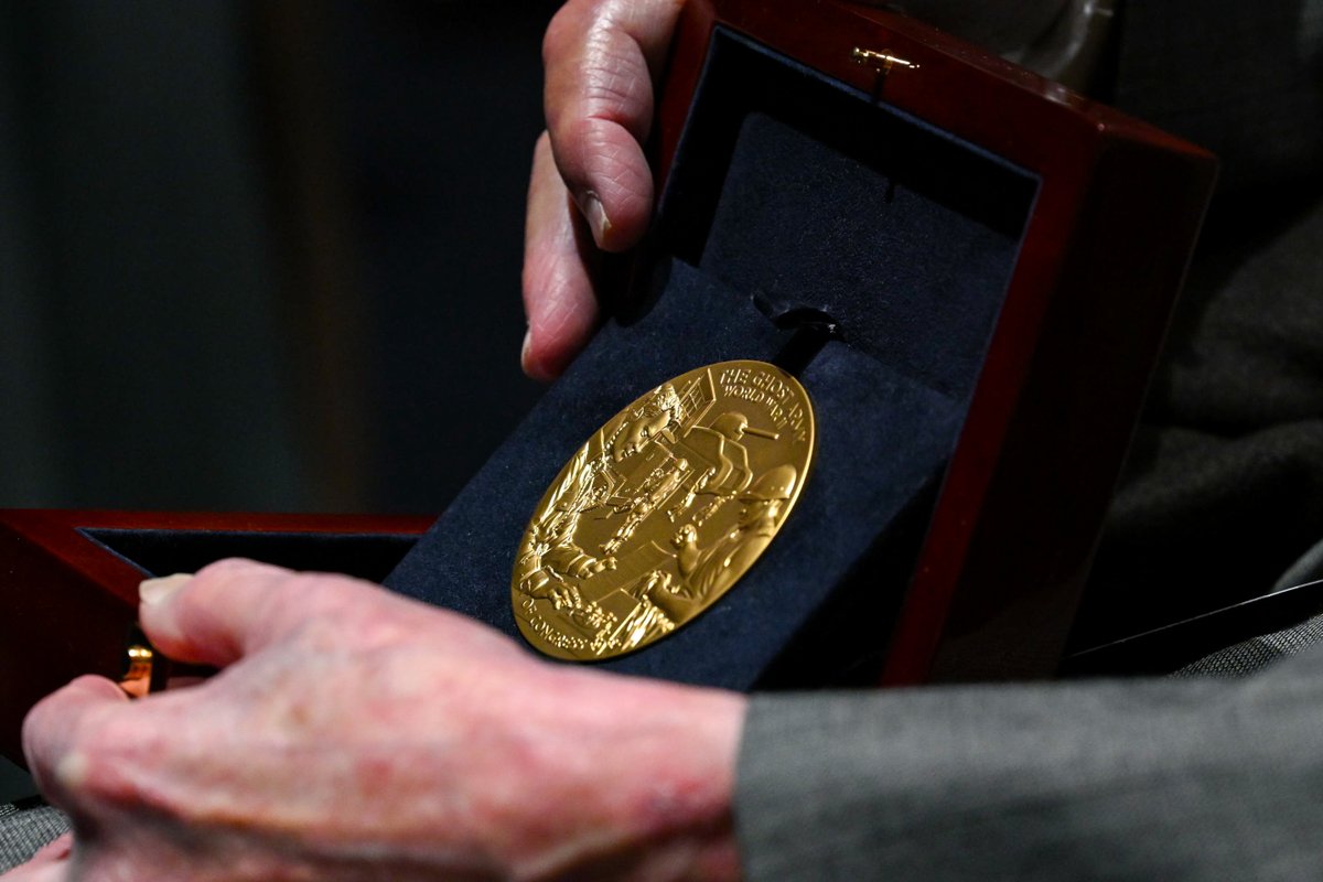 Congratulations to the members and families of the “Ghost Army” who received the Congressional Gold Medal today! The story of their secret deception operations during WWII continues to inspire thousands of young men & women serving in our @USArmy.