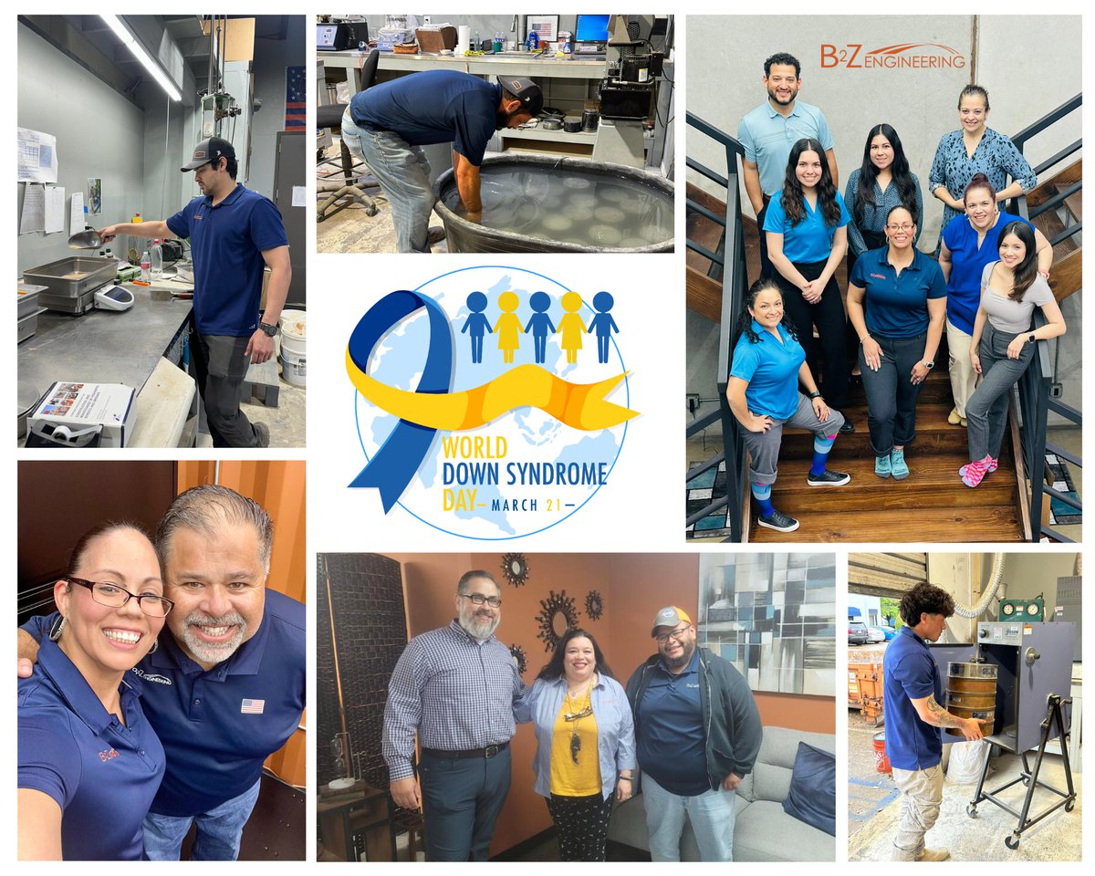 B2zEngineering's tweet photo. Happy World Down Syndrome Day! The B2Z staff participated in #WorldDownSyndromeDay to celebrate spreading love, acceptance, and awareness for those with Down Syndrome. Let’s #EndTheStereotypes. #wdsd2024 #rgvdsa #rockyoursocks #b2zengineering https://t.co/OEHHKMav8S