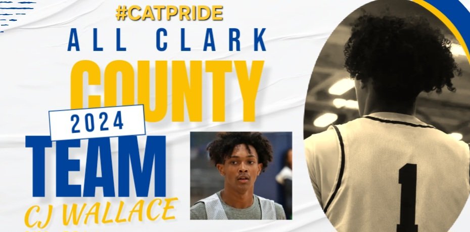 Congrats to Freshman <a href="/cw_7_/">CJ Wallace</a> on being named All Clark County by area Coaches; he was the lone class of 2027 recipient. CJ's work ethic &amp; stellar play earned him this accolade. There is no doubt he will consistently lead, get better, and push to be a #DisciplinedAthlete. #CATS 💙💛