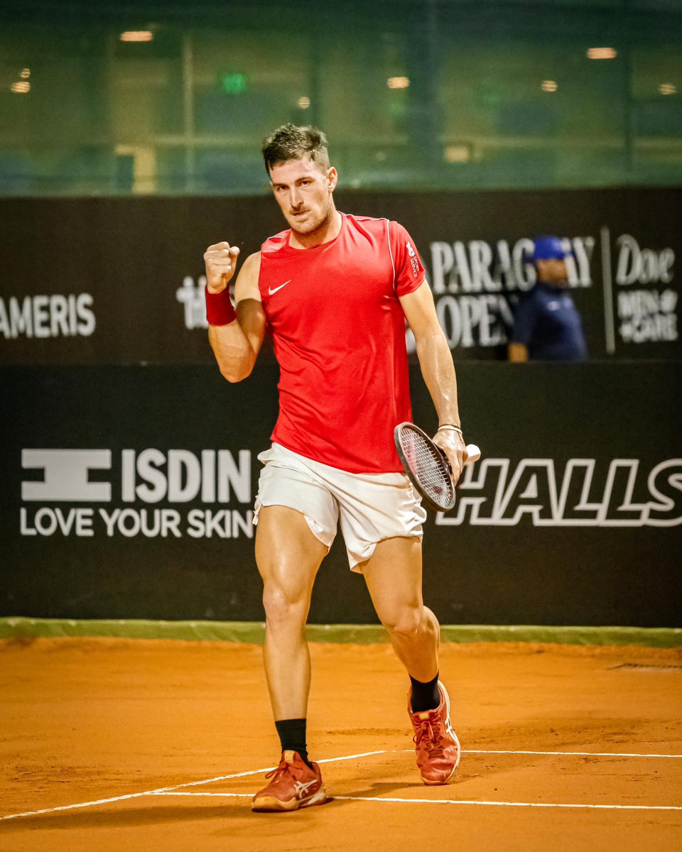 gonzaloferreyr's tweet photo. ¿Próximo argentino en debutar en una qualy de Grand Slam? Está todo dado. 

📸 @om_visuals / Paraguay Open https://t.co/25ycTgqiDx