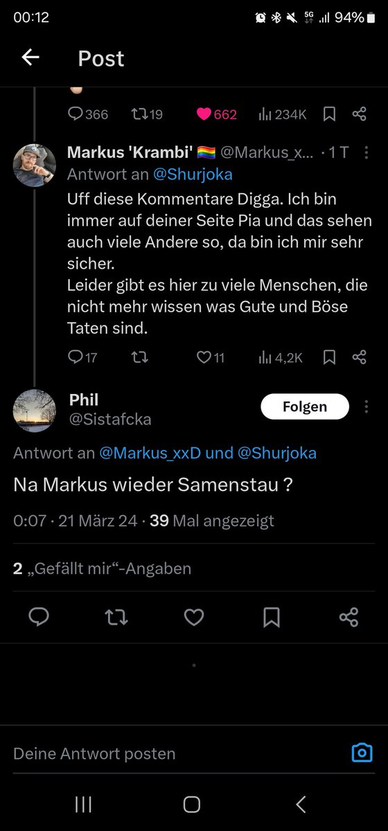 Markus_xxD's tweet photo. @Sistafcka @jannikrstn @Shurjoka Du musst gerade reden https://t.co/mV8y8ohRT5