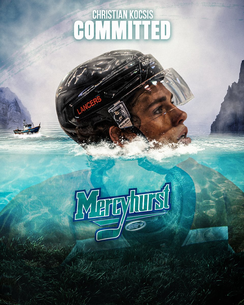 CHRISTIAN KOCSIS COMMITS TO THE MERCYHURST LAKERS ⚔️🔥 @HurstMensHockey Full Story: tinyurl.com/5dwn3x2k