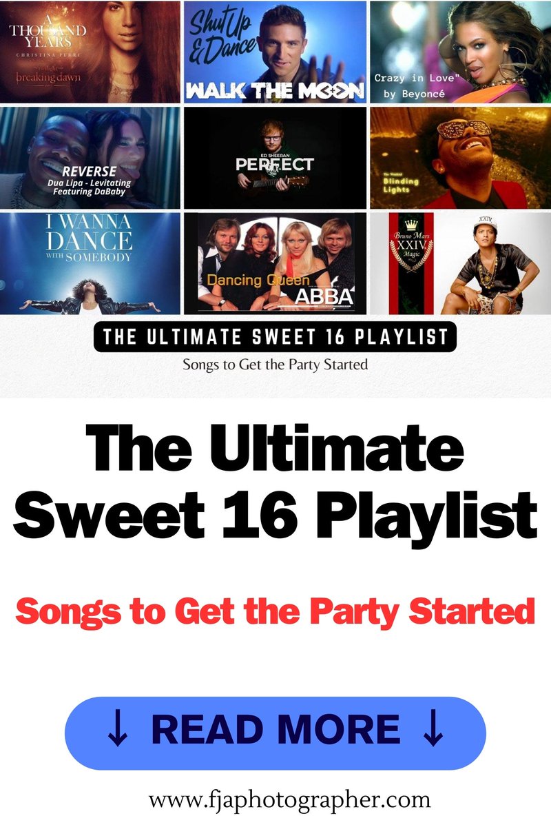 FJAPhotography's tweet photo. The Ultimate Sweet 16 Playlist Songs to Get the Party Started https://t.co/gHrlbIFK9Z via @YouTube https://t.co/1rmJxkWVAF