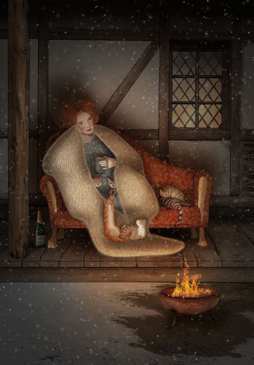 I just want to lay on your chest
and listen to your heart beat.

#GoodNightTwitterWorld 💛

#GoodNight 
#PainterOfTheNight 
#Caturday 

#Art #Artist Bettina Baldassarri