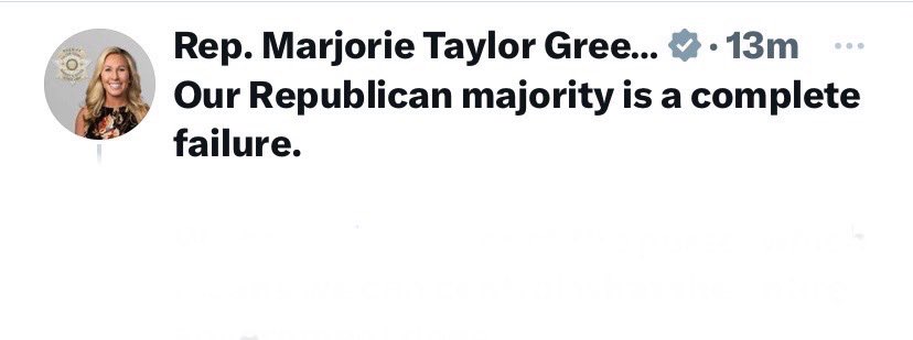 Holy 💩! Moscow Marge said something truthful! 
#RepublicanShitShow #RepublicanClownShow 🤡