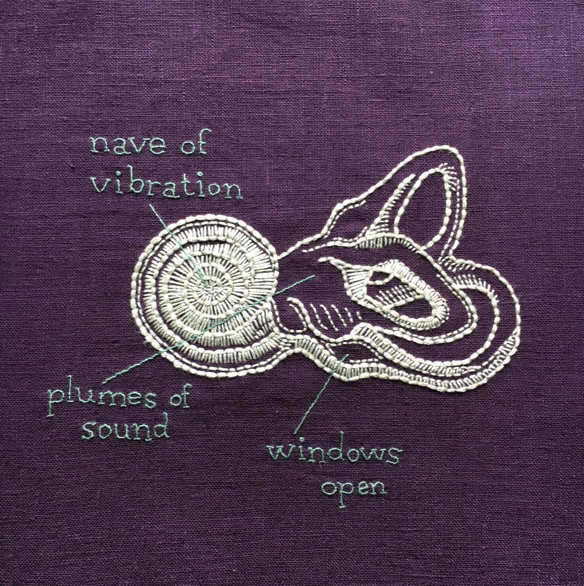 It’s #WorldPoetryDay! Here’s a couple of my poems that have made it into my #SciArt #embroidery