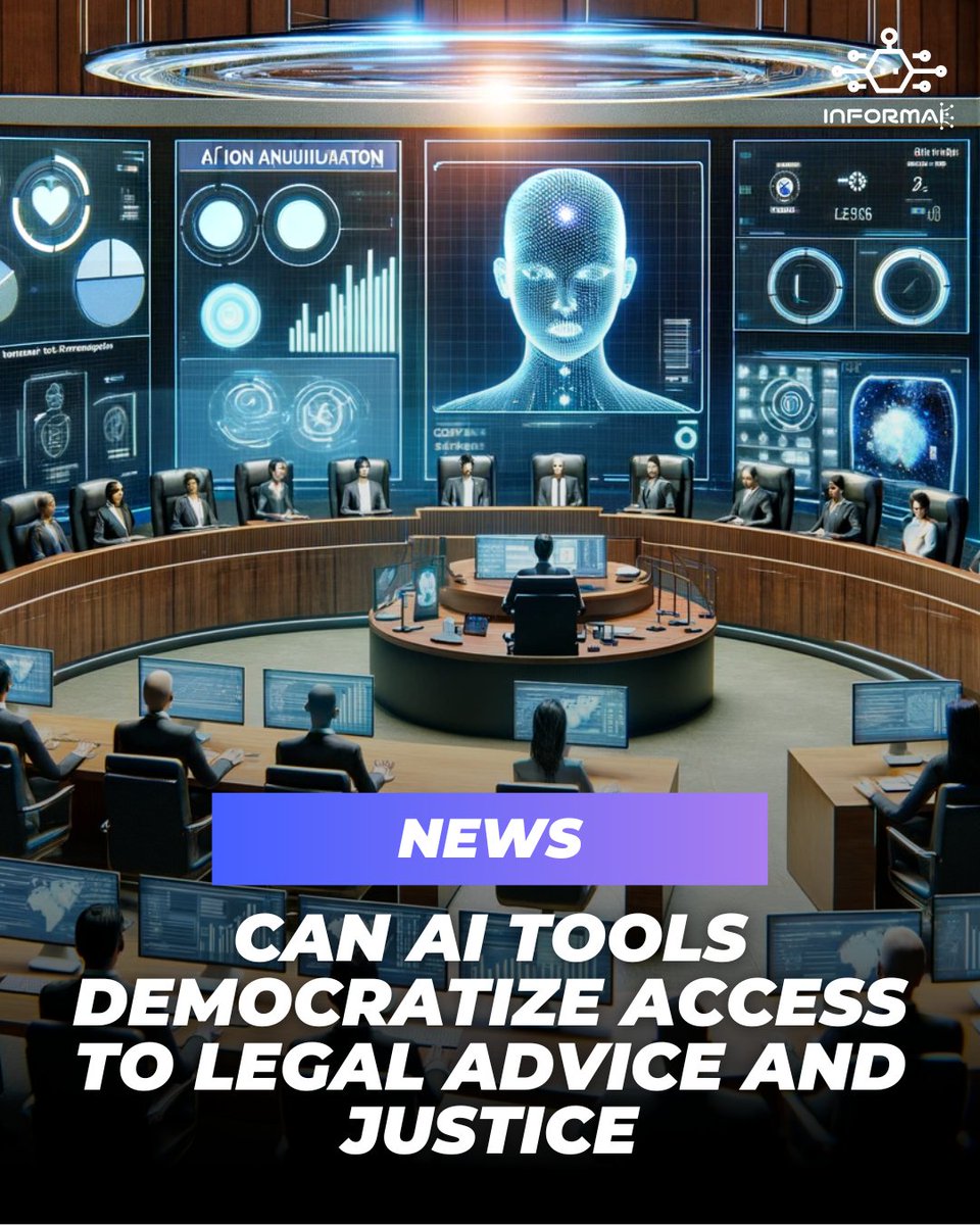 Discover how AI is revolutionizing legal services, making justice more accessible to everyone. #AIinLaw #AccessToJustice