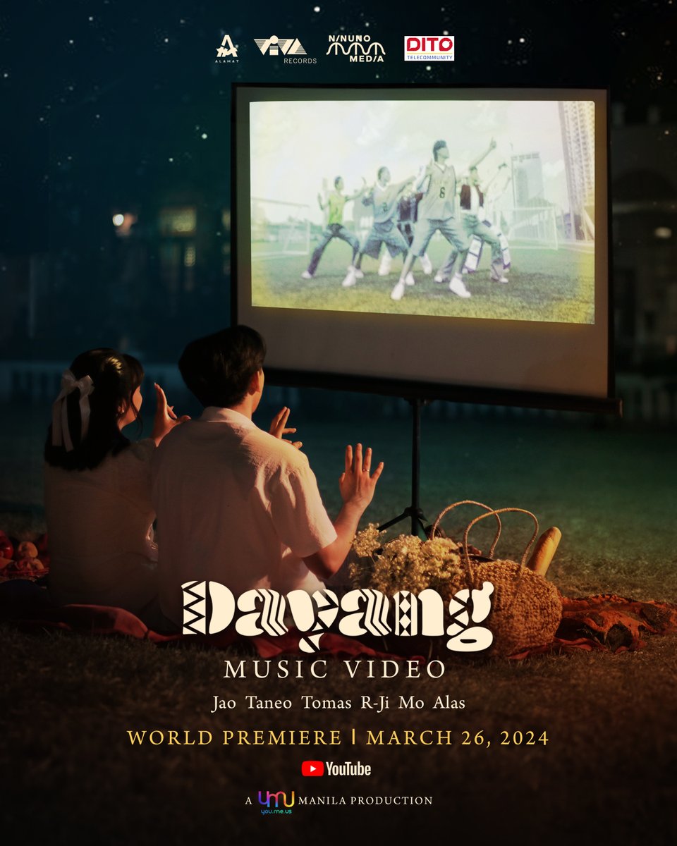 MOVIE POSTER ALAMAT 'DAYANG' Music Video World Premiere 03.26.24 #ALAMAT #ALAMATDayangMV #DAYANGKalasahanTaKaw