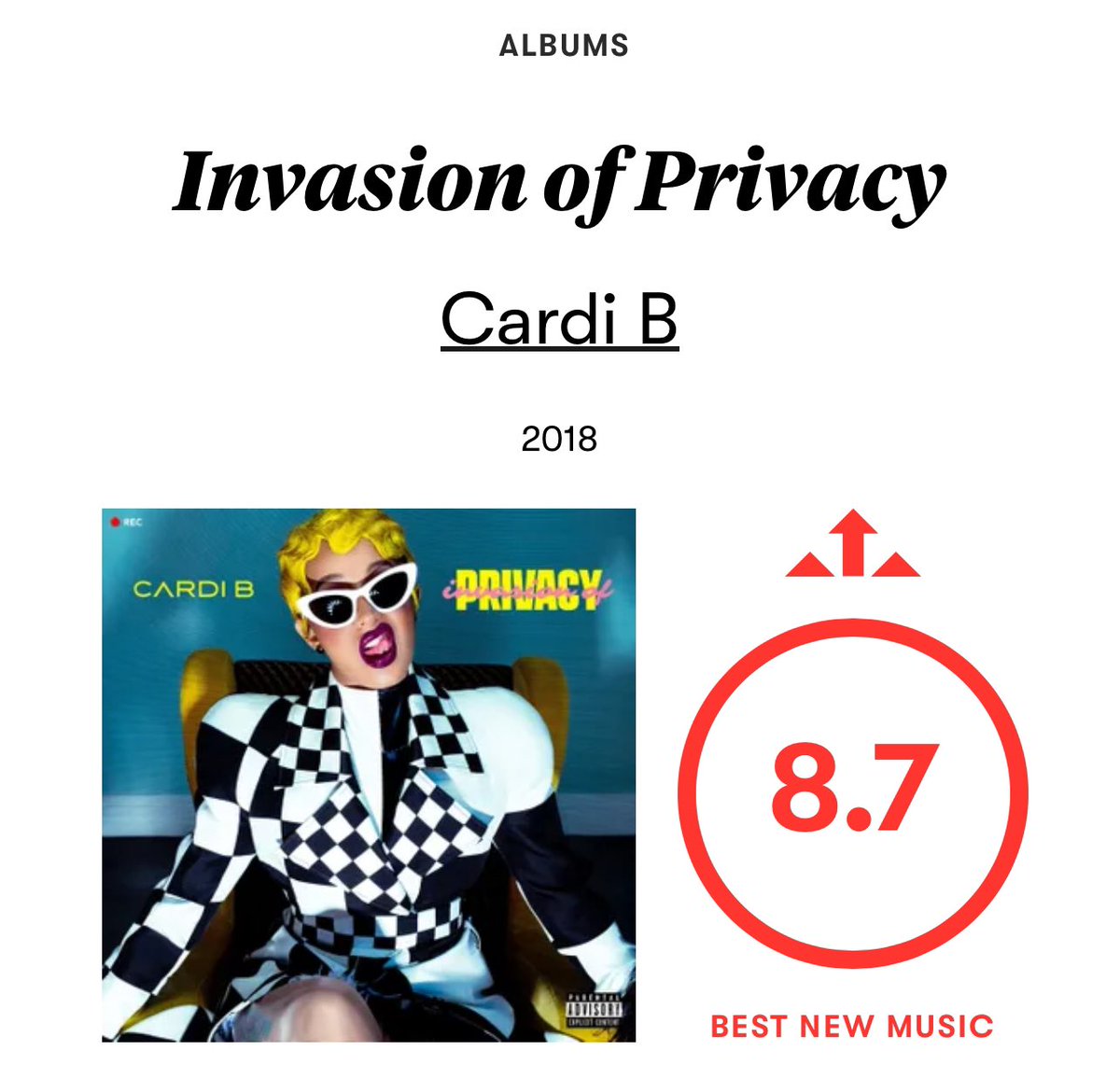 ICYBACARBIE's tweet image. We need another album like Invasion of Privacy, an album that will break many records. #CardiB #CB2