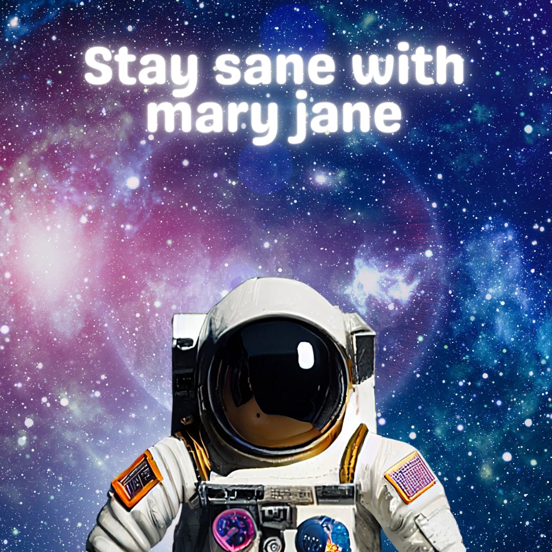 PlanetJane_'s tweet photo. Out-of-this-world relaxation 🚀💫 Find your cosmic calm with MaryJane 

#SpaceHigh #Funnyjoke #meme #funny #repost https://t.co/AZeN5mbhrV