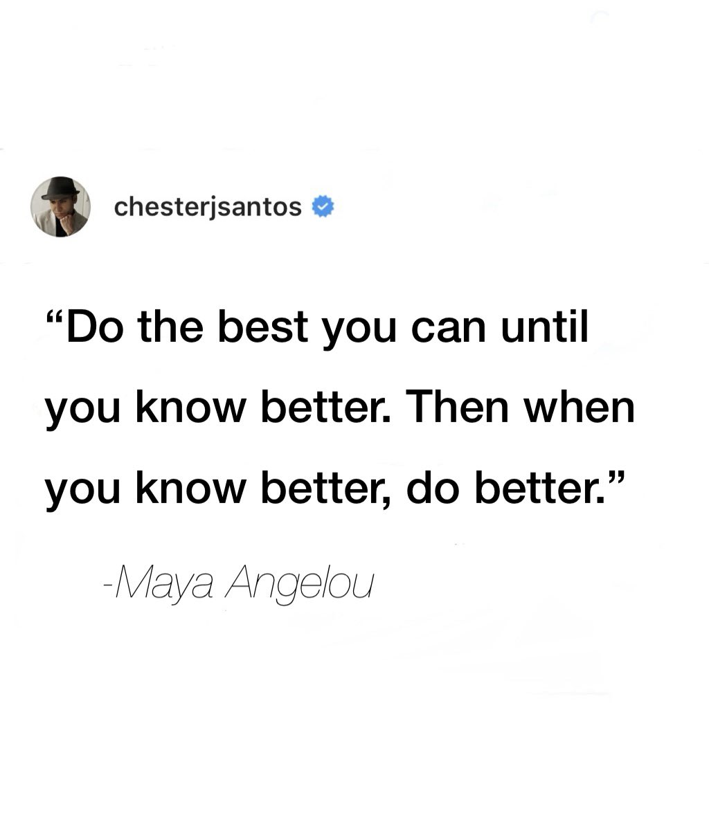 #personalgrowth #learning #wisdom #lifelonglearning #mayaangelou #professionaldevelopment #personaldevelopment #chestersantos #author #internationalspeaker #follow #lifestyle #motivation #memoryskillsexpert #internationalmanofmemory