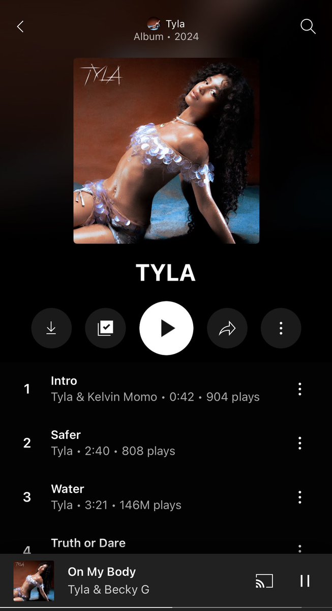 What the heck?!10s across the board!!!

 #TylaAlbum