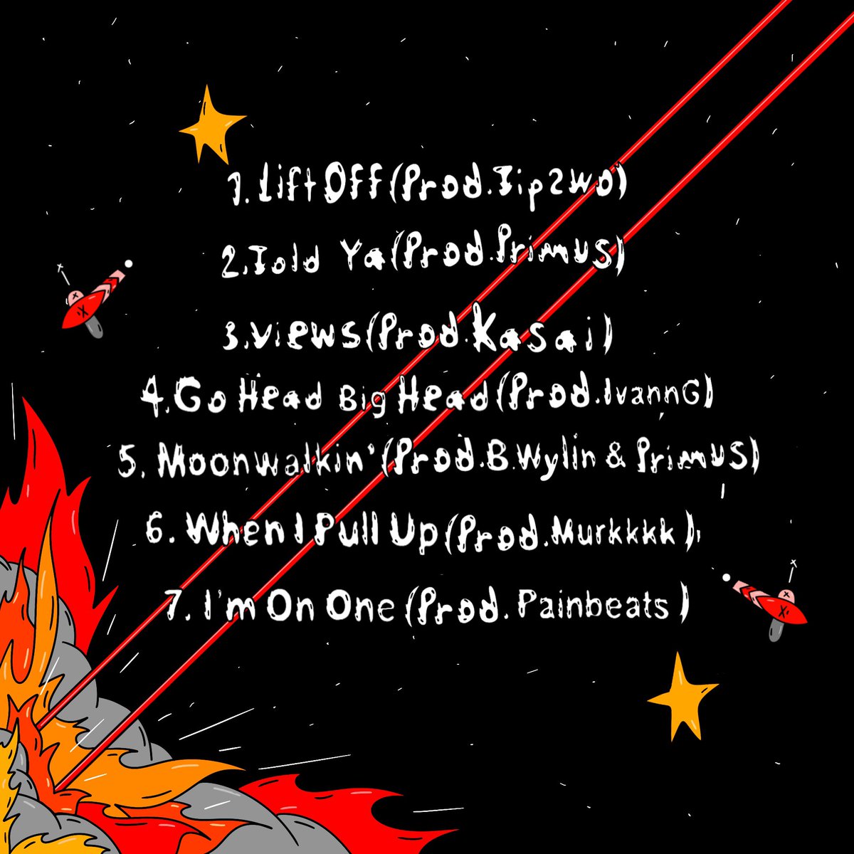 atmdanny_'s tweet image. my first project “LIFT OFF” out now on all streaming platforms (link in bio) go run that up for me 🚀