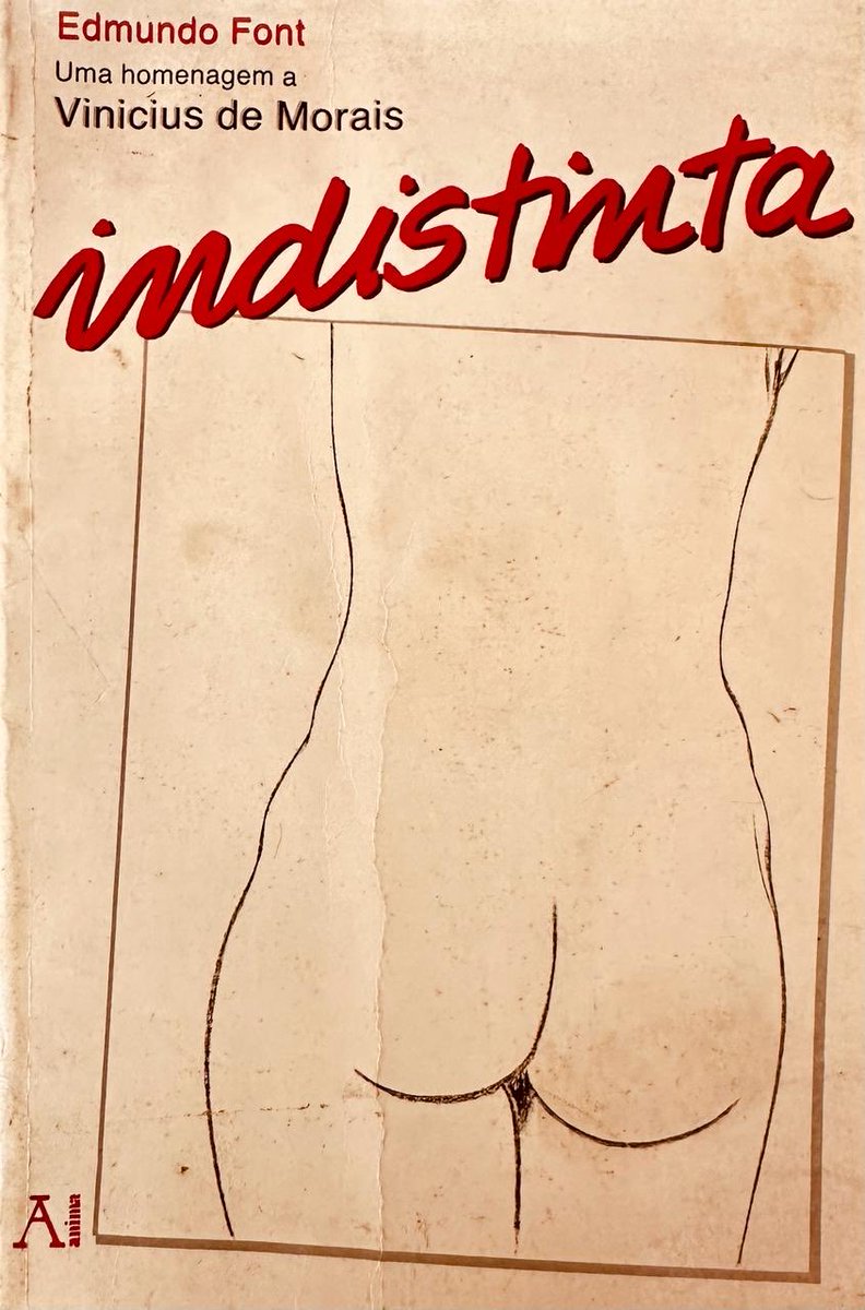EdmundoFont's tweet photo. INDISTINTA, es mi libro bilingüe publicado en Brasil, con poemas míos y traducciones de letras clásicas del gran poeta—músico Vinicius de Moraes, (embajador nombrado póstumamente, en justicia a su cese durante la dictadura). Los desnudos son del pintor salvadoreño Roberto Huezo. https://t.co/hhdX48JDqV
