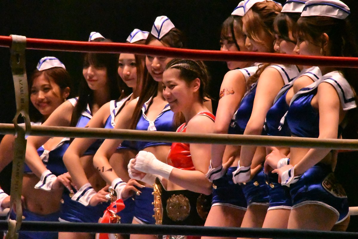 Executioner893's tweet photo. K-1 WORLD GP女子フライ級/52kg新王者となった☆SAHO☆選手(闘神塾)。新生K-1が掲げた #K1NEXT。それは間違いなく☆SAHO☆選手でした。本当におめでとう!☆SAHO☆選手!
#k1max #k1wgp #NJKF #ミネルヴァ https://t.co/UMVqTISyvc